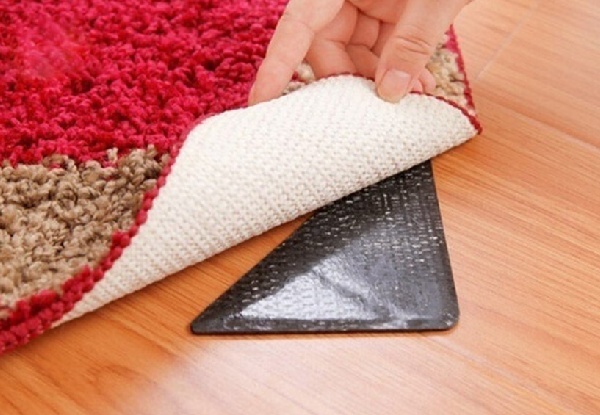 Four-Pack of Non-Slip Carpet Grippers - Option for Two-Sets with Free Delivery