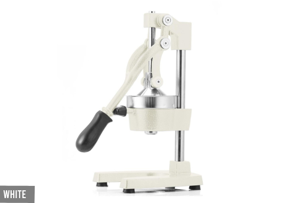 Hand Press Juice Extractor - Three Colours Available
