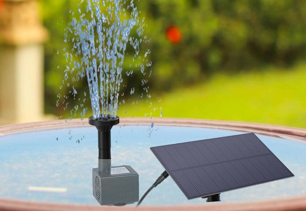 2.5W Solar Fountain Water Pump Kit