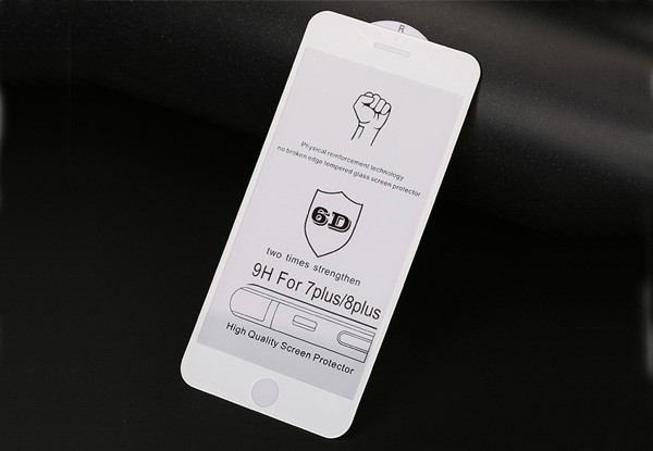 6D Edge Tempered Glass Compatible with iPhone