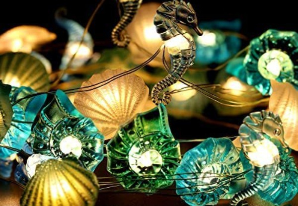 Ocean Theme LED String Lights - Two Sizes & Two Colours Available