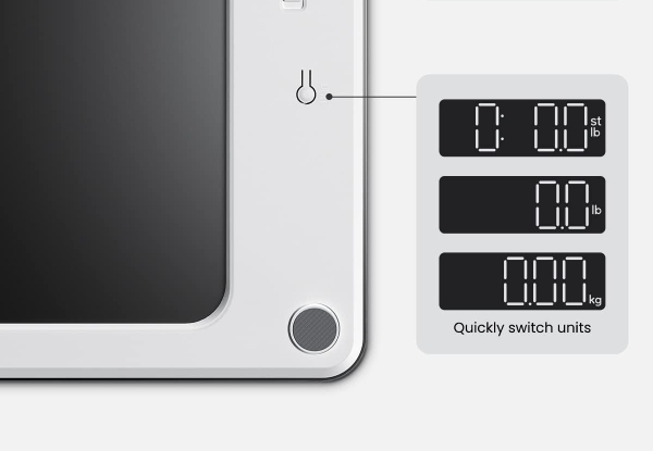 Renpho Digital Bathroom Scale Black