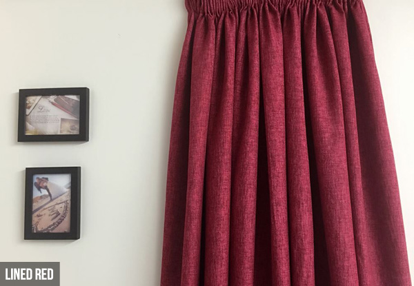 80% Blockout Thermal Curtains – Four Designs Available