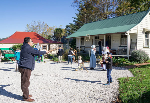 General Admission for One Adult to the Howick Historical Village - Options for Children, Tertiary, Senior & Family Passes