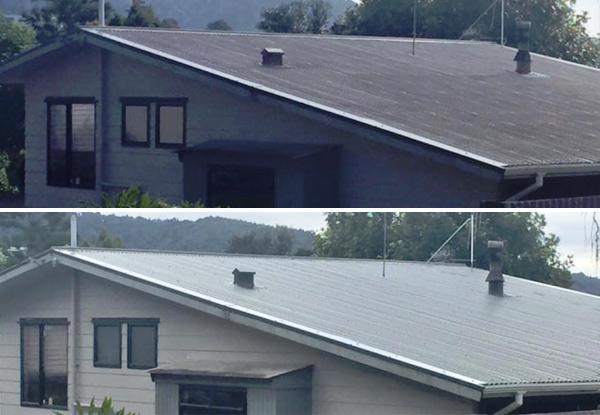 From $1,499 for a Full Iron or Colour Steel Roof Paint incl. a Full Waterblast, Gutter Clean & Two Top Coats with a Colour of Your Choice