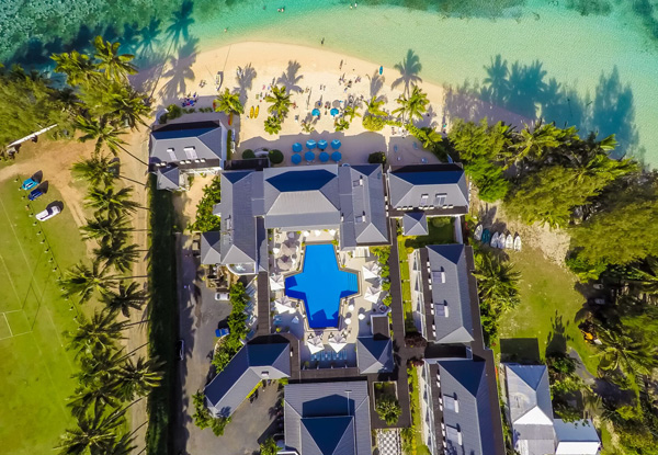 Seven-Night Romantic Honeymoon Stay at Muri Beach Club Hotel for Two People incl. Daily Tropical Buffet Breakfast, Lovers Indulgence Gift Pack on Arrival, 30-Minute Romantic Island Couples Massage, Private Island Picnic Lunch & More