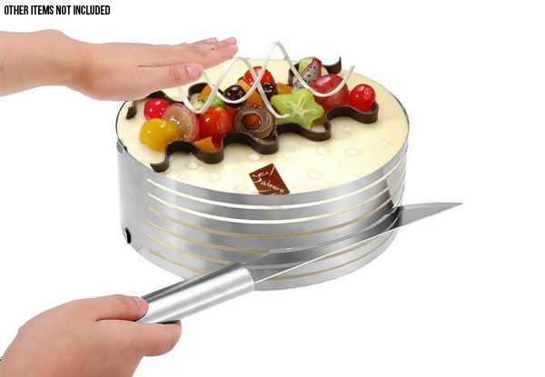 Stainless Steel Layer Cake Slicer Kit
