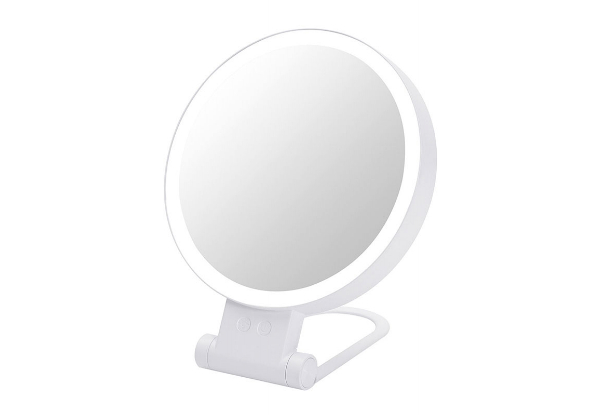 Double Sided Mirror with Magnifying & Light - Three Options Available