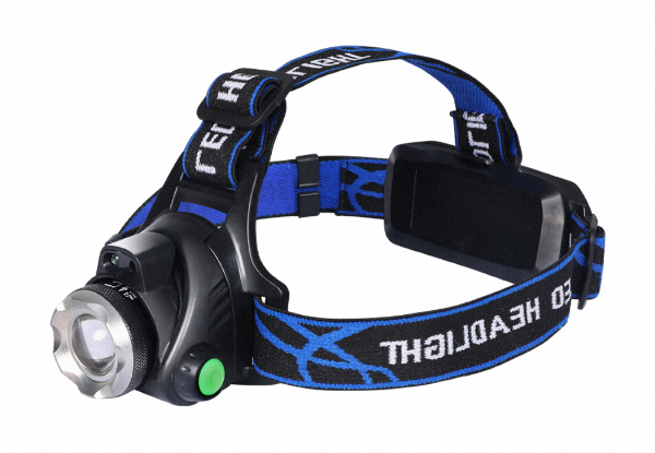 LED Rechargeable Headlamp - Option for Tow or Three-Pack