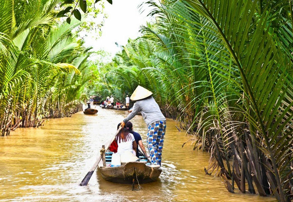 Per-Person Double/Twin Share for a 12-Day Vietnam North to South Tour incl. Overnight Train Journey, Overnight Cruise, Guided Tours & More