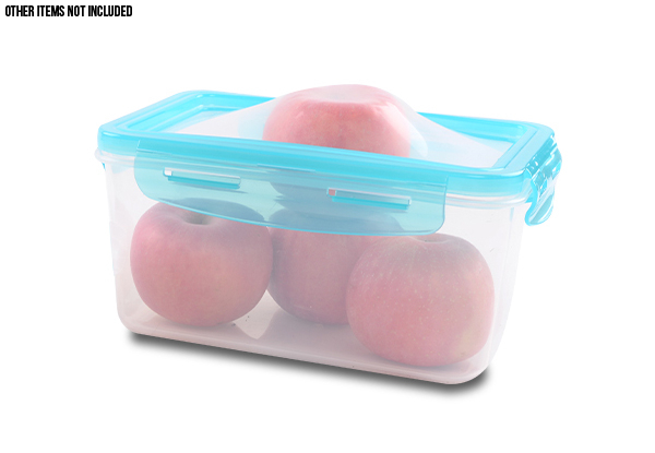 Set of Two Flexible Lid Storage Containers
