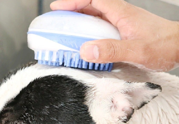 Pet Dog Bath Brush - Two Colours Available