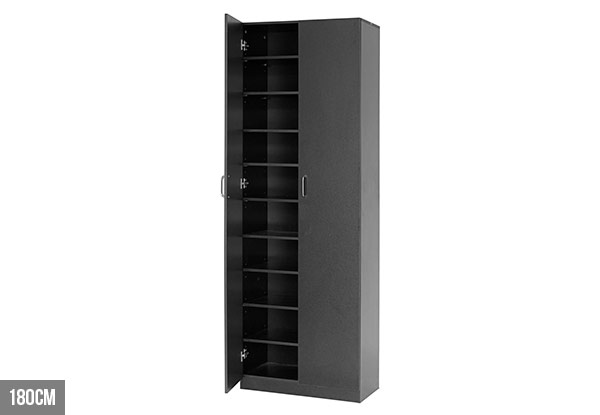 Two-Door Entryway Shoe Cabinet - Two Sizes Available