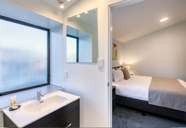 One-Night Christchurch Stay for Two People in a One-Bedroom Apartment with Late Check-Out