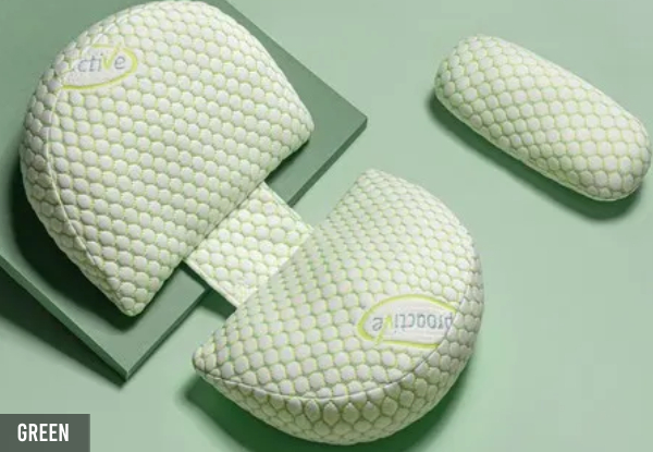 Detachable & Adjustable Pregnancy Pillow with Pillow Cover - Three Colours Available