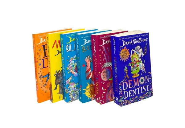World of David Walliams Six-Title Book Set - Elsewhere Pricing $134.95