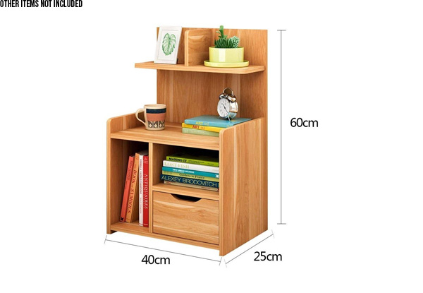 Smart Bedside Table - Two Colours Available