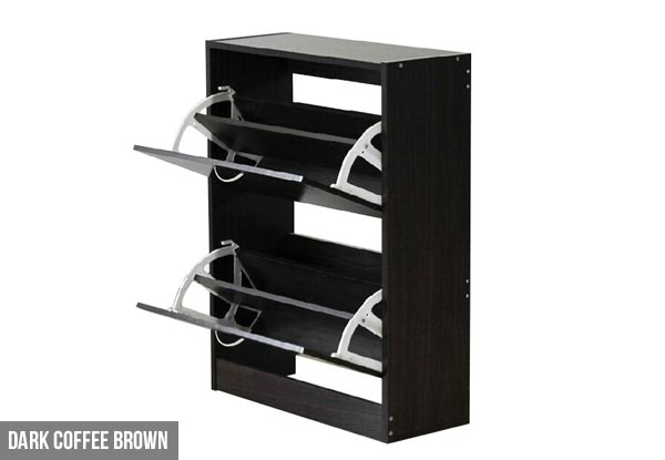 Shoe Cabinet Storage Drawer - Three Colours Available