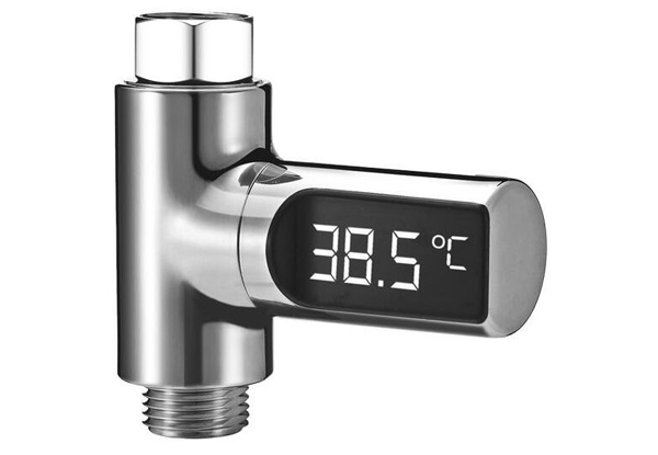 LED Display Home Water Shower Thermometer