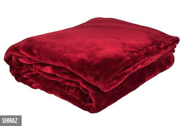 Bambury Ultra Plush Blanket – Three Sizes & Five Colours Available