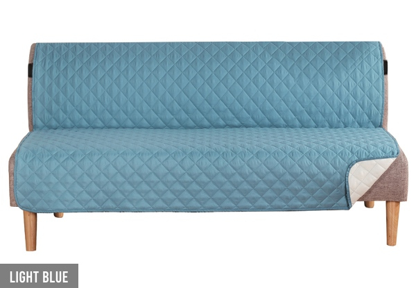 Water Resistant Reversible Futon Sofa Cover - Six Colours Available