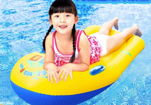 Kids Inflatable Boat Float