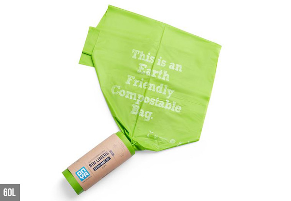 8L Compostable Bin Liner - Options for 30L, 36L or 60L Available