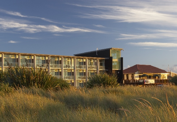 One-Night TranzAlpine Getaway to The Beachfront Hotel in Hokitika for Two People incl. Return Train Tickets,  Rental Car Hire, WiFi & Breakfast - Option for Two-Nights Available