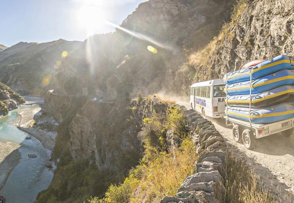 Half-Day Whitewater Rafting Experience for Two on the Shotover River, Queenstown - Options for Four or Eight People.