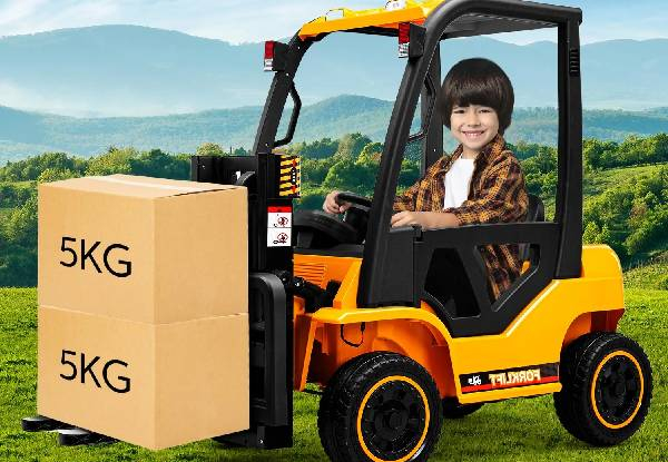 Kids Electric Forklift Ride-On Toy