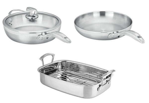Scanpan Clad Five Cookware Pan Range