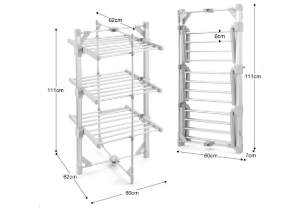 Maxkon Foldable Three-Tier Electric Airer