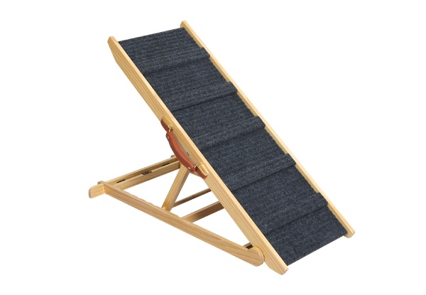 PaWz Adjustable Pet Wood Ramp