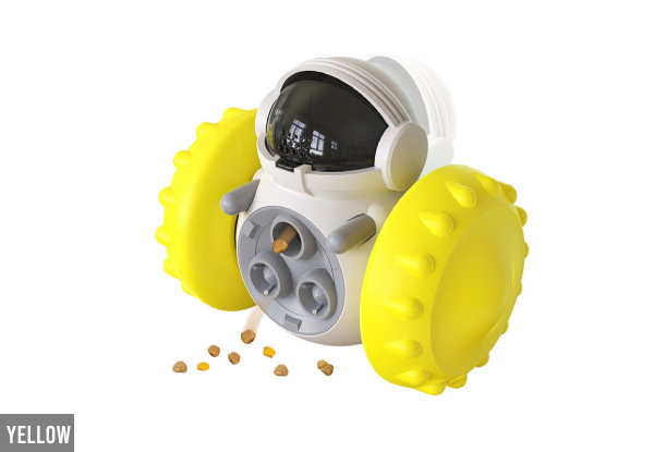 Pet Slow Feeder Tumbler Toy - Five Colours Available