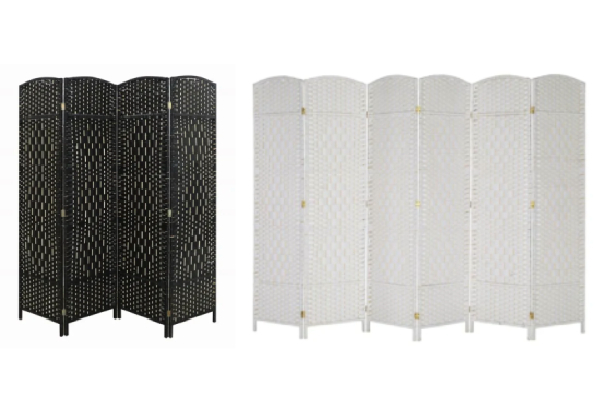 Foldable Room Divider Range - Eight Options Available