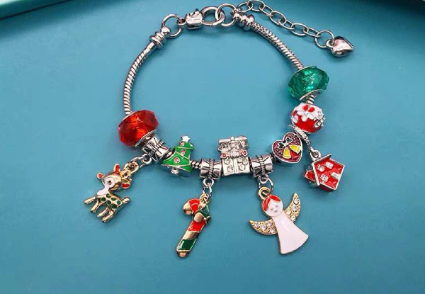 Christmas Advent Calendar DIY Charms Bracelet Gift Box