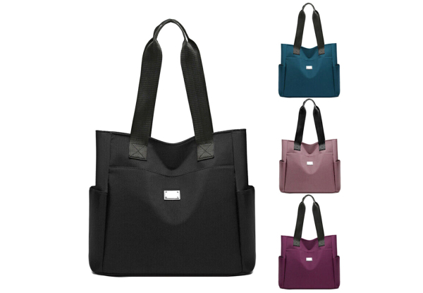 Large Capacity Lightweight Shoulder Bag - Four Colours Available