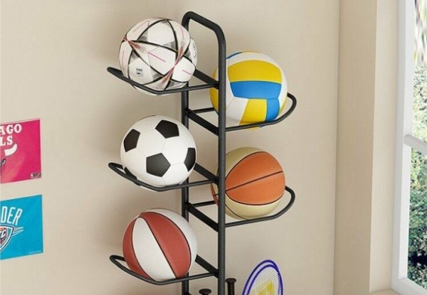 Sports Ball Stand Storage Rack