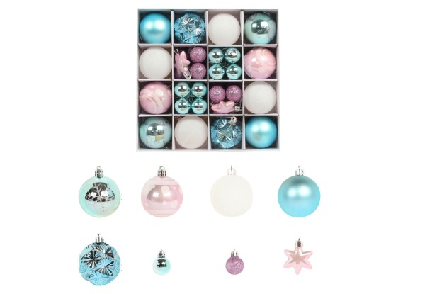 Christmas Tree Balls Ornaments Set - 10 Styles Available