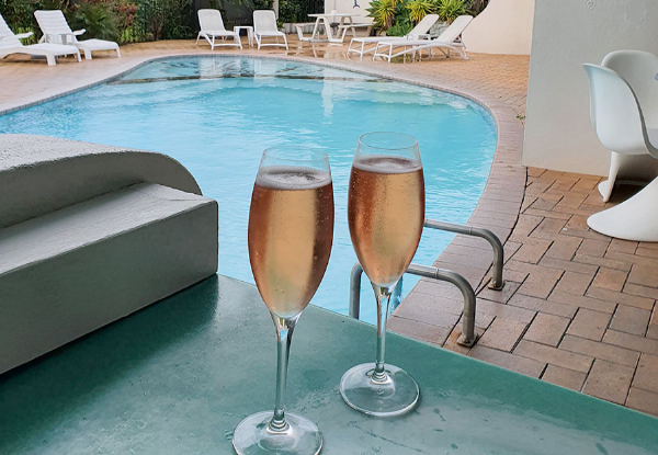 Indulgent Weekend Escape for Two in Whangamata incl. Private Hot Tub, Continental Breakfast & 11am Late Check-Out - Options for Two or Three Nights