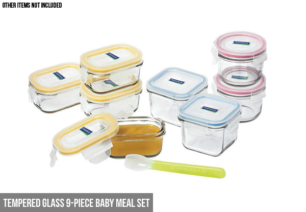 Glasslock Glass Containers - Eight Options Available
