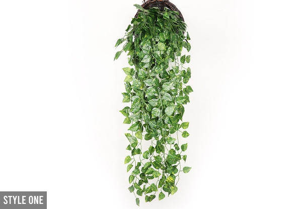 Artificial Ivy Vines - Three Colours Available in Two or Four-Pack Options