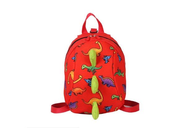 Kid's Dinosaur Backpack with Harness - Five Colours Available