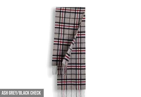 Wool & Cashmere Scarf Range - Five Options Available