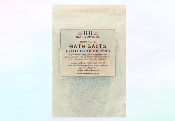 Soothing Bath Salts Range - Four Options Available