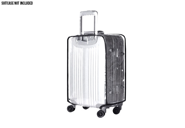 Suitcase Clear Rain Cover - Two Sizes Available