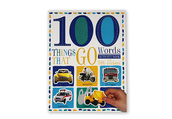 100 First Sticker Activity Four-Book Set