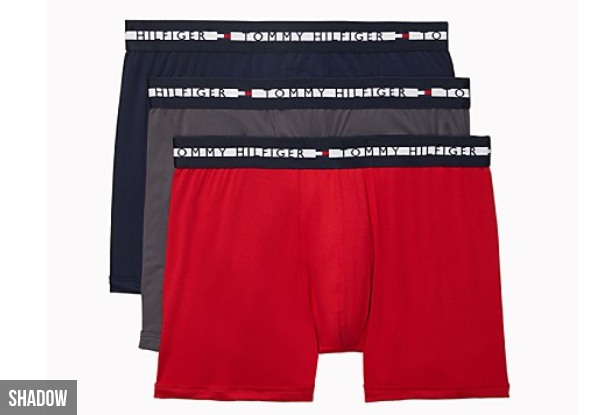 3-Pack Tommy Hilfiger Men's Microfibre Trunk - Five Sizes & Two Colours Available