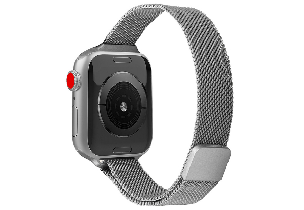 Magnetic Band Compatible Apple iWatch Milanese Loop Band - Available in Four Colours & Two Sizes