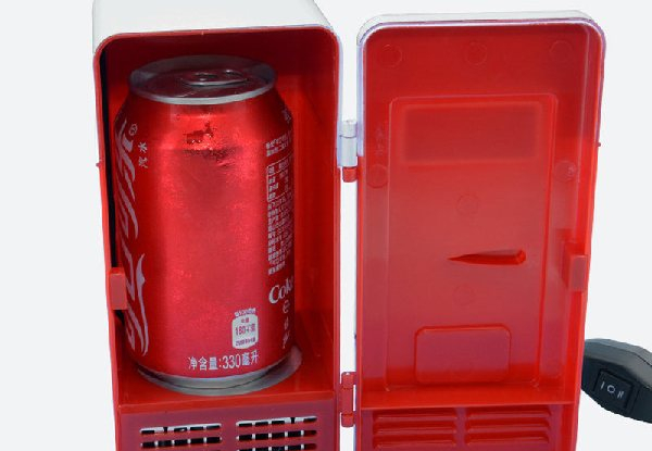 Single Can Mini Refrigerator - Two Colours Available